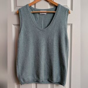 Brora Scottish Cashmere vest waistcoat size 14